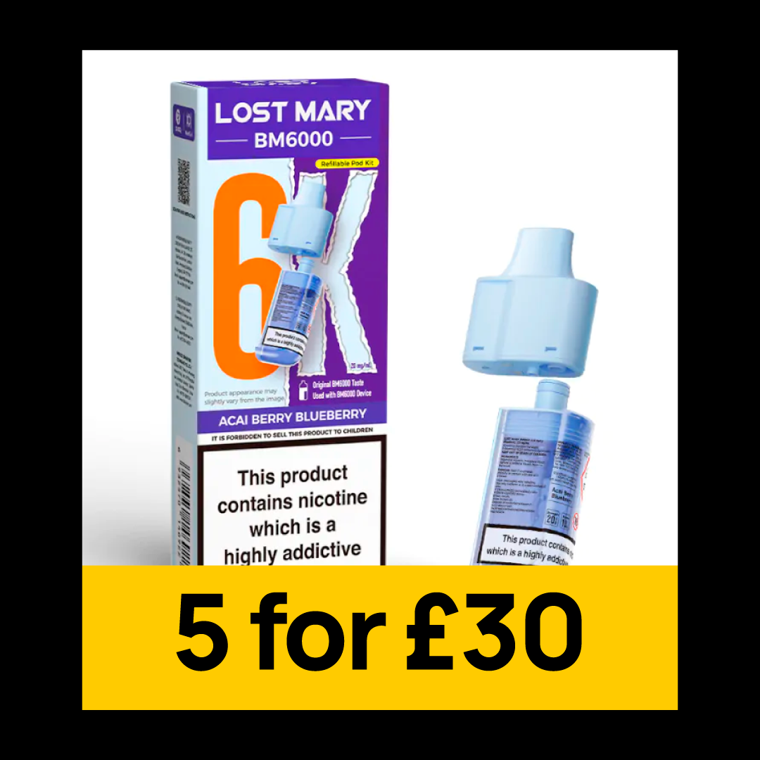 Lost Mary BM6000 Refill Pods